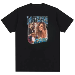 Áo thun cotton nguyên chất thiết kế in họa tiết Mariah Carey Unisex