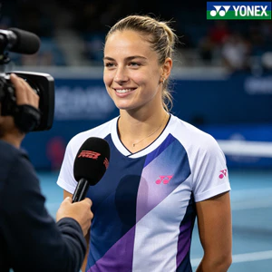 Áo tập thể dục thông thường khô nhanh YONEX, áo sơ mi ngắn tay thoáng khí thể thao ngoài trời