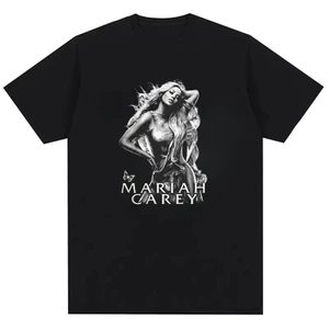 Áo thun cotton nguyên chất thời trang của Mariah Carey Brazil Tour