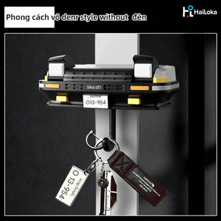 HaiLoka AE86 Giá treo chìa khóa kiểu đèn pha ô tô — Móc treo chìa khóa gắn tường trang trí đầy sáng tạo