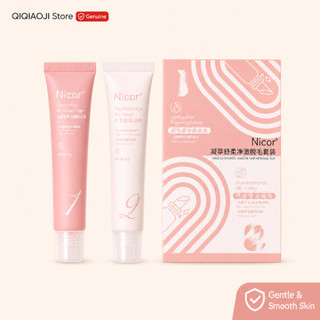 Nicor Gentle Hair Removal Cream Set, For Lip & Facial Hair