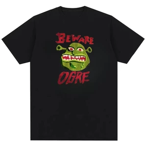 Phim hoạt hình Shrek họa tiết Gothic retro thời trang nam nữ thoải mái