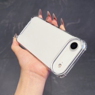 Ốp điện thoại túi khí chống rơi acrylic bốn góc trong suốt cao phù hợp cho iPhone 11 12 13 14 15 16 17 Pro Max bao gồm tất cả vỏ silicon chống rơi lỗ lớn