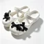 6Psc Nữ Bé Gái Tắc Sandal Giày DIY Quyến Rũ Vintage Nơ Nhựa Hạt Nhỏ Mặt Dây Chuyền Nút Lỗ Giày Trang Trí Bộ Phụ Kiện Quà Tặng