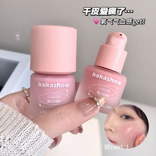 Kakashow Liquid Blush Natural Dewy Glow Phong cách Hàn Quốc Hàng ngày Cheek Tint NO.C487