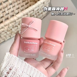 Kakashow Liquid Blush Natural Dewy Glow Phong cách Hàn Quốc Hàng ngày Cheek Tint NO.C487