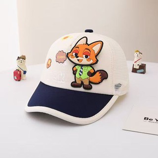 Quà Tặng Trẻ Em Zootopia Nick Và Judy Mũ Cho Bé Trai Và Bé Gái Mũ Bóng Chày Thích Hợp Cho Bé 2-7 Tuổi