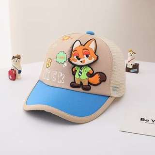 Quà Tặng Trẻ Em Zootopia Nick Và Judy Mũ Cho Bé Trai Và Bé Gái Mũ Bóng Chày Thích Hợp Cho Bé 2-7 Tuổi