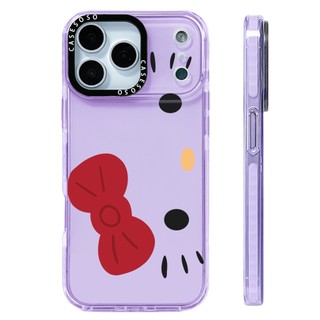Nơ Biểu Hiện Hello Kitty Series Ốp Lưng Tương Thích Cho IPhone 11 13 15 16 17 Pro Max 12 13 Mini Cover X XR XS Max Silicone Mềm Trong Suốt Cản SE 2022 6 7 8 Plus Vỏ Chống Sốc