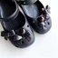 Phụ Nữ Girls6Psc Tắc Sandal Giày DIY Quyến Rũ Phong Cách Dễ Thương Nơ Đen Mặt Dây Chuyền Nút Lỗ Giày Trang Trí Bộ Phụ Kiện Quà Tặng