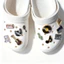 11Psc Nữ Bé Gái Tắc Sandal Giày DIY Quyến Rũ Vintage Phối Màu Nhạc Note Mặt Dây Chuyền Nút Lỗ Giày Trang Trí Bộ Phụ Kiện Quà Tặng