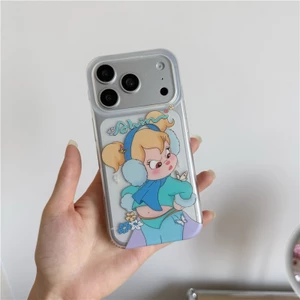 IPhone 17 Pro max Phim hoạt hình bé gái chất liệu TPU xử lý IMD vỏ điện thoại