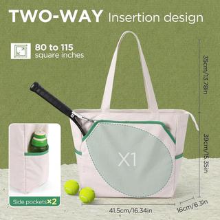Túi Đựng Vợt Dovewill, Giữ 4 Vợt, Phù Hợp Cho Cầu Lông và Pickleball