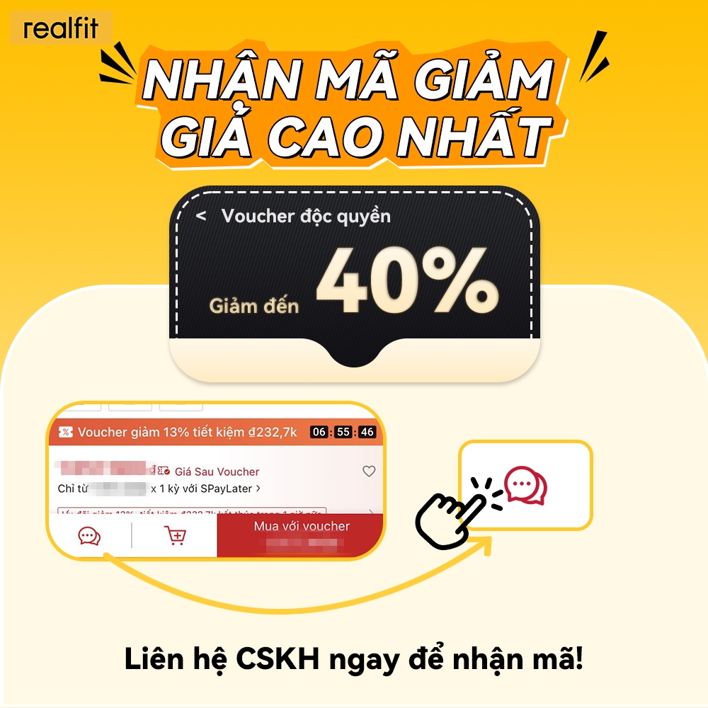 [HÀNG MỚI VỀ] Đồng hồ thông minh REALFIT WATCH | Màn hình AMOLED 1,43 " | Gọi Bluetooth | Theo dõi sức khỏe | Pin lên đến 14 ngày