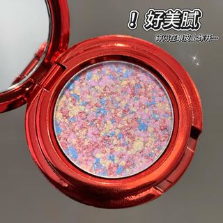 Kakashow Bảng Phấn Mắt 3 Lớp Shimmer Lấp Lánh Hàng Ngày Trung Tính Tông Màu Đất Trang Điểm Mắt NO.C715