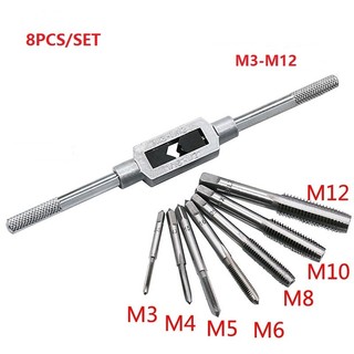 Set 6 / 8 Phụ Tùng Vít Vặn M3 M4 M5 M6 M8 M10 M12 1 / 16 "- 1 / 2"