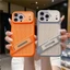 IPhone 17 Pro max Ice Peak Hỗ trợ vô hình Giá đỡ họa tiết Chất liệu TPU Vỏ điện thoại xử lý IMD