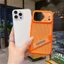 IPhone 17 Pro max Ice Peak Hỗ trợ vô hình Giá đỡ họa tiết Chất liệu TPU Vỏ điện thoại xử lý IMD