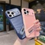 IPhone 17 Pro max Ice Peak Hỗ trợ vô hình Giá đỡ họa tiết Chất liệu TPU Vỏ điện thoại xử lý IMD