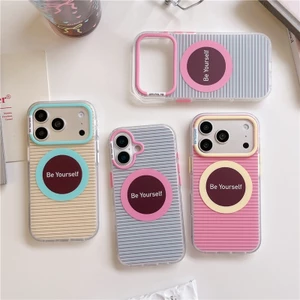 Ốp điện thoại xử lý IMD họa tiết hình tròn lớn cho iPhone 17 Pro max