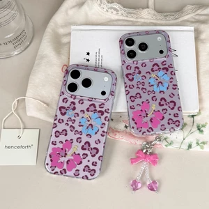 IPhone 17 Pro max Họa tiết hoa da báo Chất liệu TPU xử lý IMD