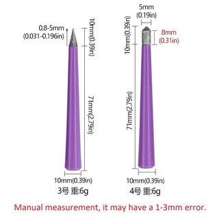 Kim Cương Reaming Kim Khoan Mài Hình Tập Tin DIY Phóng To Hạt Lỗ Khoan Ngọc Trai Pha Lê Trang Sức Ngọc Trai Dụng Cụ Chế Biến
