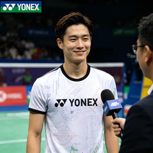 Áo thun khô nhanh cầu lông YONEX, tay ngắn tập luyện thoáng khí cho nam và nữ