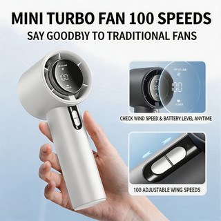 Quạt sạc Mini 2026- Pin bền, gió mạnh, tủ lạnh ngay lập tức, mang theo di động cỡ siêu nhỏ