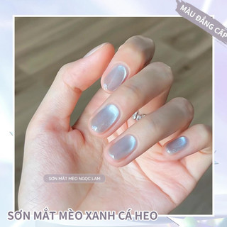 Miss Gooey Ngọc Ngọc Hạt Thủy Tinh Mắt Mèo Sơn Móng Tay Keo 2026 Mới Phổ Biến Trắng champagne Màu Móng Tay salon Chuyên Dụng