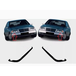 Thích hợp cho 93-00 Dải trang trí Mercedes-Benz C-Class W202 dưới đèn pha