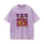 Tung Tung Tung Sahur Áo Thun Ngộ nghĩnh Ý Brainrot Meme Áo nam Nữ Thời Trang 100% Cotton Rửa Vintage Tay Ngắn Quá Khổ Áo Sơ Mi