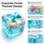 ECILY Squishy Đại Dương Khối Bóng Căng Thẳng Tự Kỷ Đồ Chơi Cảm Giác Tăng Chậm Căng Thẳng Lo Âu Giảm Fidget Đồ Chơi Maltose Bóng Nước Quà Tặng Số Lượng Lớn