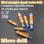Mũi khoan mini (0,5mm-8.0mm) Chất liệu thép tốc độ cao HSS Máy khoan xoắn ống thẳng mini 0.6mm / 0.7mm / 0.8mm / 0.9mm / 1.0mm / 1.1mm / 1.2mm / 1.3mm / 1.4mm / 1.5mm / 1.6mm / 1.7mm / 1.8mm / 1.9mm / 1.7mm