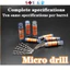 Mũi khoan mini (0,5mm-8.0mm) Chất liệu thép tốc độ cao HSS Máy khoan xoắn ống thẳng mini 0.6mm / 0.7mm / 0.8mm / 0.9mm / 1.0mm / 1.1mm / 1.2mm / 1.3mm / 1.4mm / 1.5mm / 1.6mm / 1.7mm / 1.8mm / 1.9mm / 1.7mm