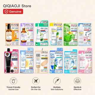 Clear Nose Thái Lan Gói Dưỡng Da Du Lịch Serum Chống Nắng Kem BB Cấp Ẩm Làm Mịn Da Dùng Hàng Ngày