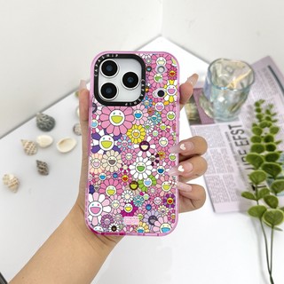 Ốp lưng FLOWERS (Hồng Hướng Dương) Tương Thích Cho IPhone 11 13 15 16 17 Pro Max 17AIR 12 Mini Cover X XR XS Max Silicone Mềm Trong Suốt Cản SE 2022 6 7 8 Plus Vỏ Chống Sốc