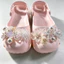 Fairy White Flower Pattern Shoe Charms 12 Chiếc Sandal Nữ Trang Trí Nút DIY Phụ Kiện Giày Bộ