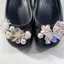 Phong Cách Công Chúa Bling Bling Hoa Sandal Giày Quyến Rũ Ngọt Ngào Có Thể Tháo Rời Đồ Trang Trí Cho Bé Gái Dép