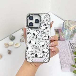 Ốp điện thoại màu hoa Snoopy hoạt hình đầy đủ tương thích cho IPhone 11 13 14 15 16 17 Pro Max 12 Mini Cover X XR XSMax Silicone Mềm trong suốt Ốp lưng SE 2022 6 7 8 Plus Chống sốc
