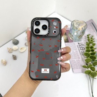 Ốp lưng anh đào nhỏ có màn hình tương thích cho IPhone 11 13 15 16 17 Pro Max 12 13 Mini Cover X XR XS Max Silicone Mềm trong suốt Ốp lưng SE 2022 6 7 8 Plus Vỏ chống sốc