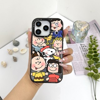 Hoạt Hình Dễ Thương Nhân Vật Snoopy Minh Họa Màu Ốp Lưng Tương Thích Cho IPhone 11 13 15 16 17 Pro Max 12 Mini Cover X XR XS Max Silicone Mềm Trong Suốt Cản SE 2022 6 7 8Plus Chống Sốc