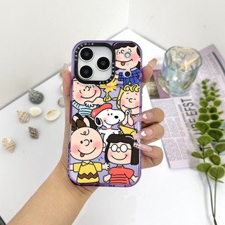 Hoạt Hình Dễ Thương Nhân Vật Snoopy Minh Họa Màu Ốp Lưng Tương Thích Cho IPhone 11 13 15 16 17 Pro Max 12 Mini Cover X XR XS Max Silicone Mềm Trong Suốt Cản SE 2022 6 7 8Plus Chống Sốc
