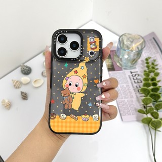 Dễ Thương Điểm Sóng TWINKLE TWINKLE Nhãn Màu Ốp Lưng Tương Thích Cho IPhone 11 13 14 15 16 17 Pro Max 12 Mini Cover X XR XSMax Silicone Mềm Trong Suốt Cản SE 2022 6 7 8Plus Chống Sốc