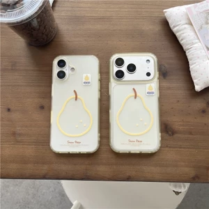 Ốp điện thoại TPU họa tiết da đào cho iPhone 17 Pro max