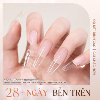Keo dán móng tay nổi cấp Spa Keo dán móng tay nổi chắc chắn và bền bỉ Có thể tháo rời mà không làm hỏng lớp sàn