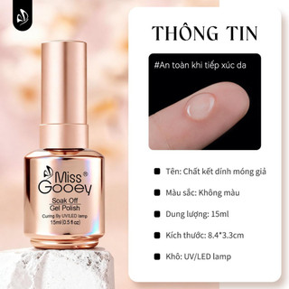 Keo dán móng tay nổi cấp Spa Keo dán móng tay nổi chắc chắn và bền bỉ Có thể tháo rời mà không làm hỏng lớp sàn