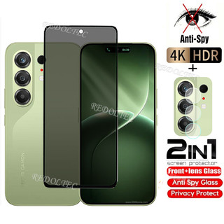 Tecno Camon 50 4G Kính Cường Lực Riêng Chống Gián Điệp Full Cover Bảo Vệ Màn Hình Keo Chống Peek 2in1 Phim Riêng Tư + Bảo Vệ Ống Kính Tecno Camon50