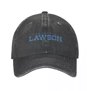 Lawson Cửa hàng tiện lợi Mũ cao bồi rửa Nhật Bản Mũ cao bồi ngoài trời Hip Hop Mũ cao bồi bóng chày