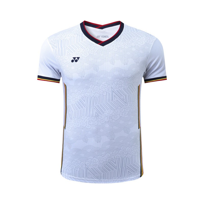 Áo thể thao thông thường cầu lông YONEX, áo sơ mi ngắn tay tập luyện thoáng khí khô nhanh