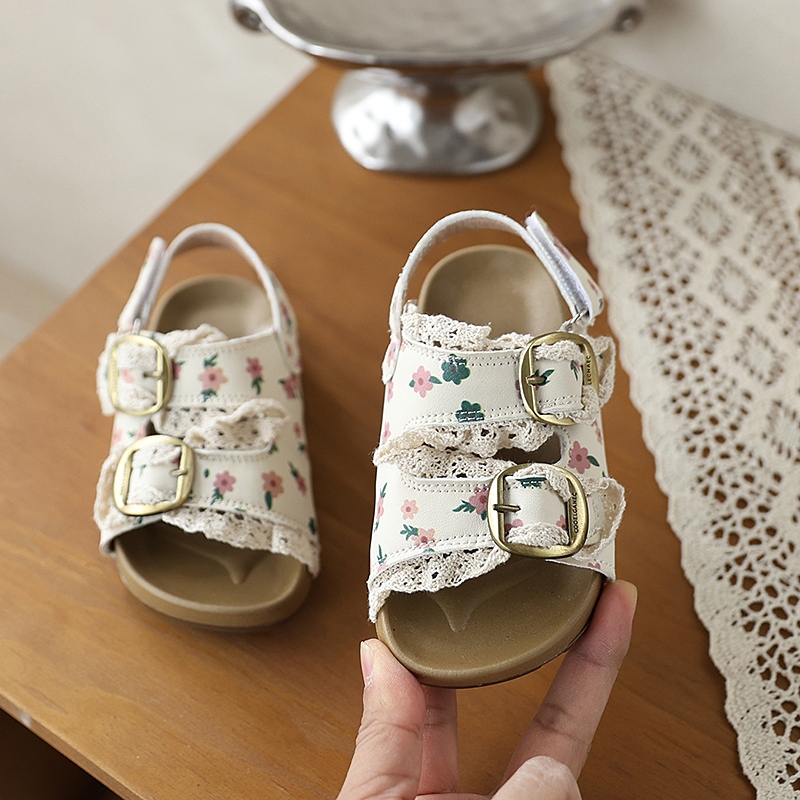 Giày Sandal Nữ Hợp Thời Trang Phiên Bản Hàn Quốc, Giày Công Chúa Thời Trang, Giày Đi Biển Thoải Mái